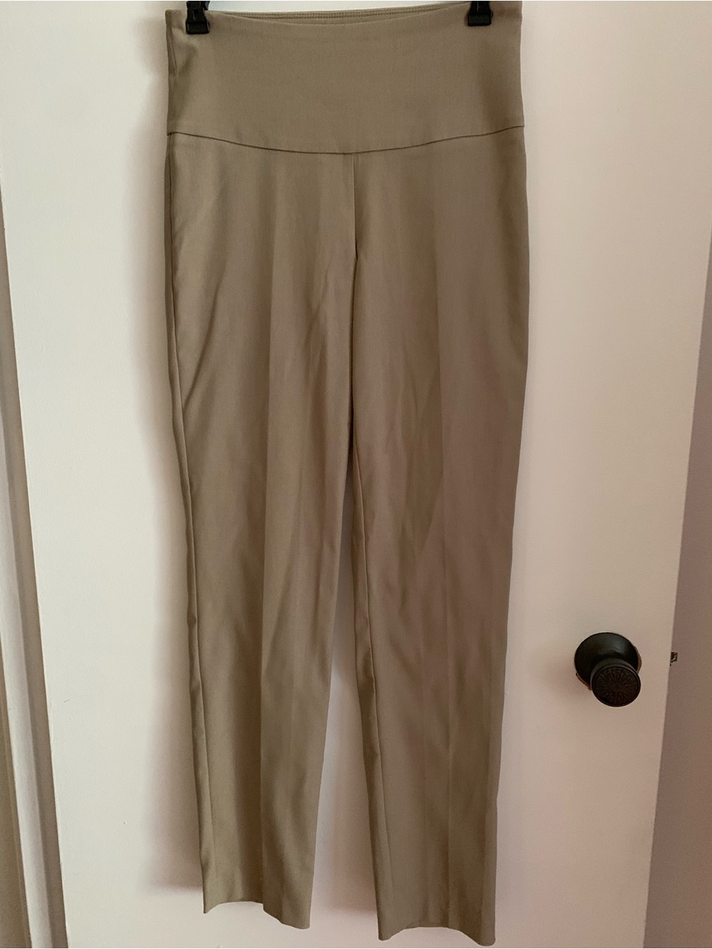 S.C & CO. High-Waist Slim Straight stretchy Pants size 4
